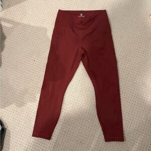 90 degree by Reflex Maroon Leggings